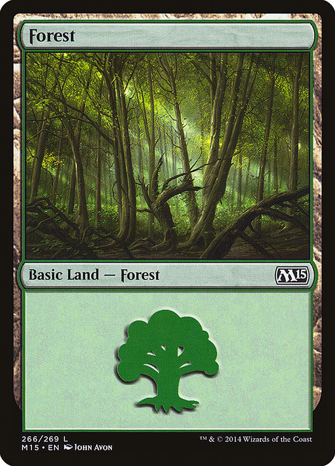 {B}[M15 266] Forest (266) [Magic 2015]