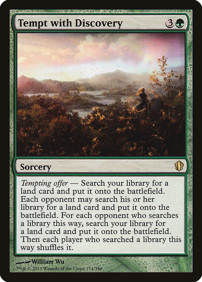 {R} Tempt with Discovery [Commander 2013][C13 174]