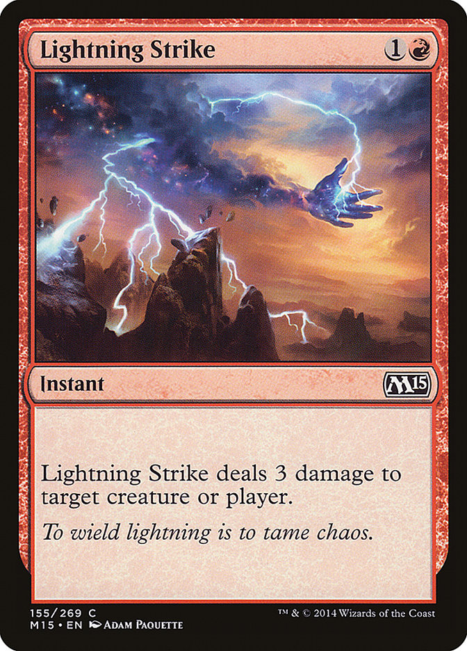 {C} Lightning Strike [Magic 2015][M15 155]