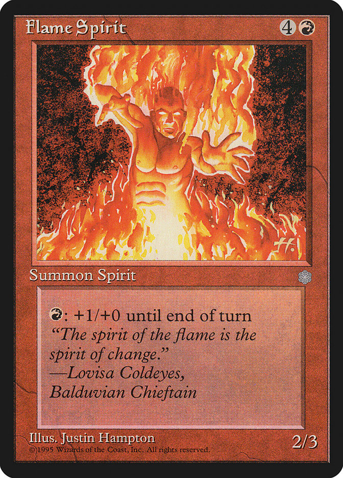 {C} Flame Spirit [Ice Age][ICE 184]