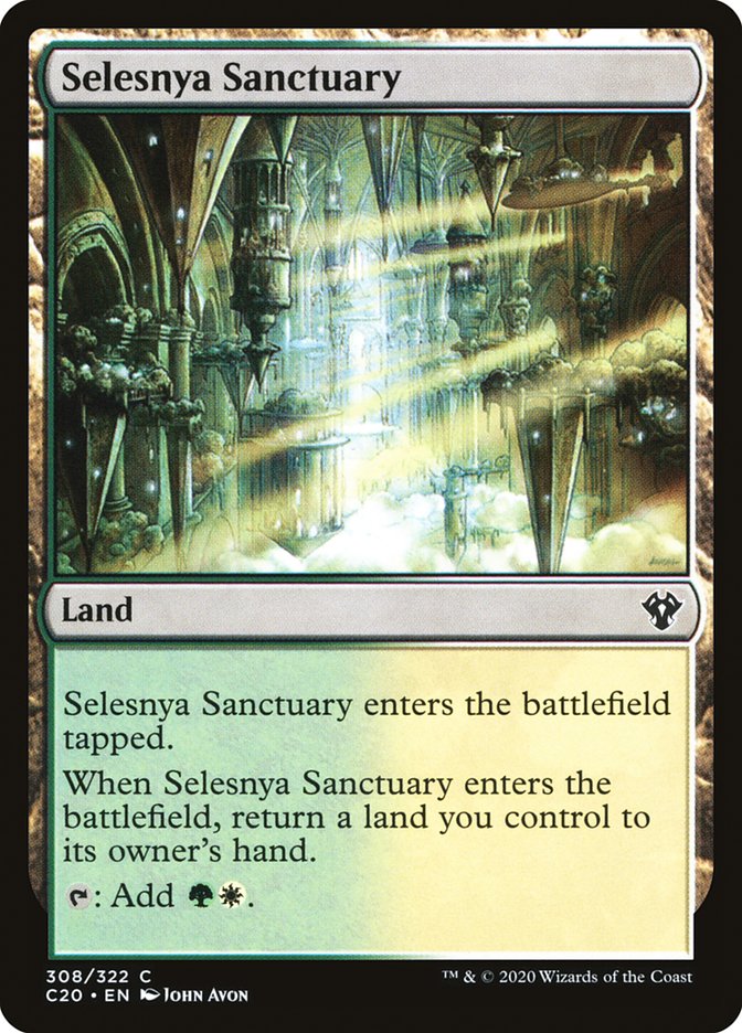 {C} Selesnya Sanctuary [Commander 2020][C20 308]