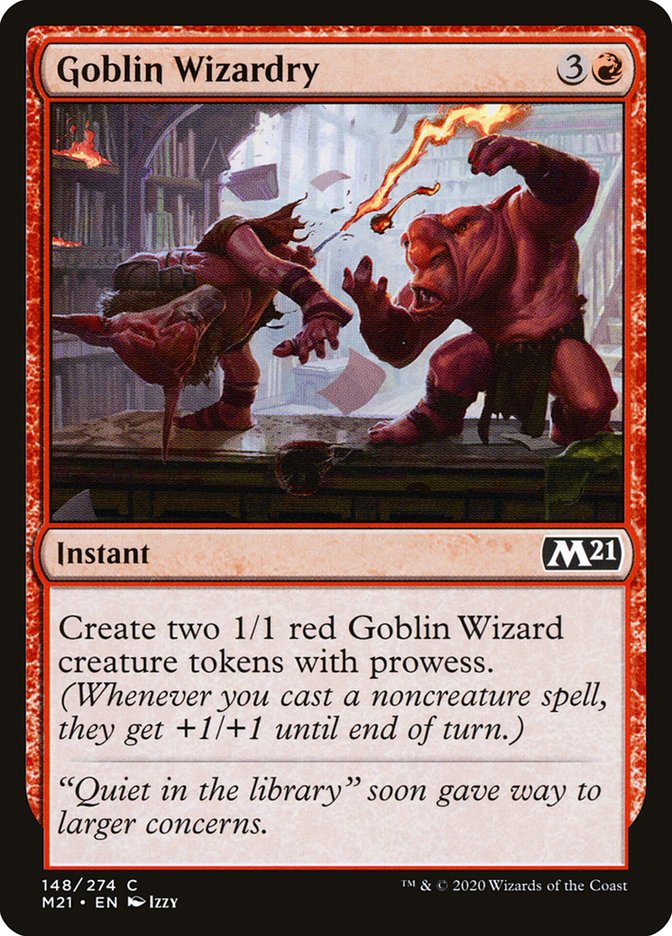 {C} Goblin Wizardry [Core Set 2021][M21 148]