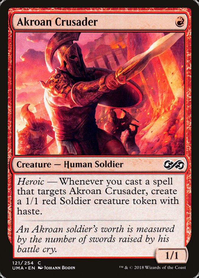 {C} Akroan Crusader [Ultimate Masters][UMA 121]