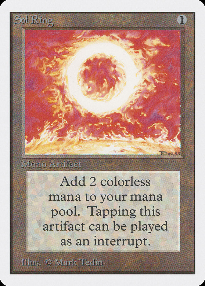 {C} Sol Ring [Unlimited Edition][2ED 270]