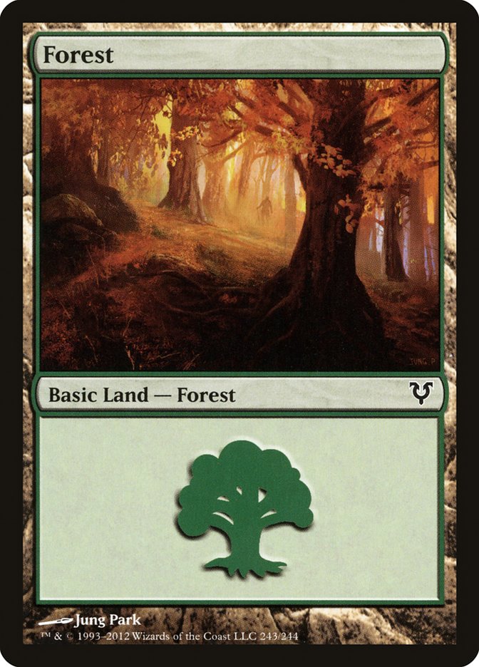 {B}[AVR 243] Forest (243) [Avacyn Restored]