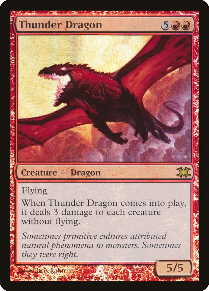 {R} Thunder Dragon [From the Vault: Dragons][DRB 014]