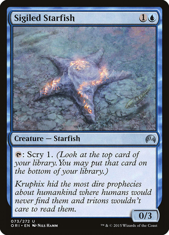 {C} Sigiled Starfish [Magic Origins][ORI 073]