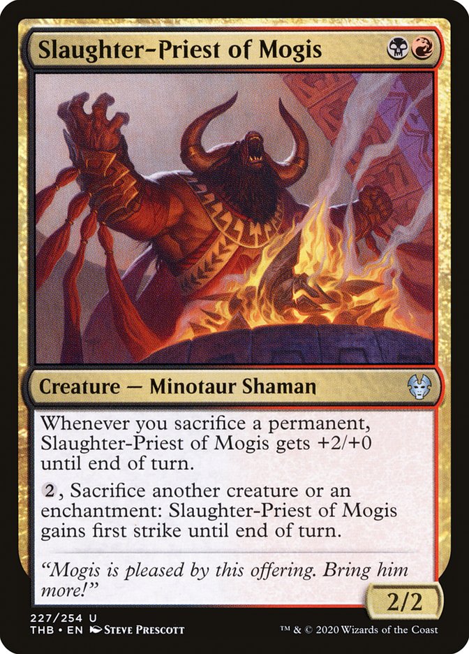 {C} Slaughter-Priest of Mogis [Theros Beyond Death][THB 227]