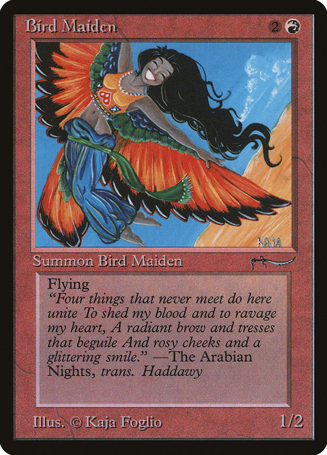 {C} Bird Maiden (Dark Mana Cost) [Arabian Nights][ARN 037]