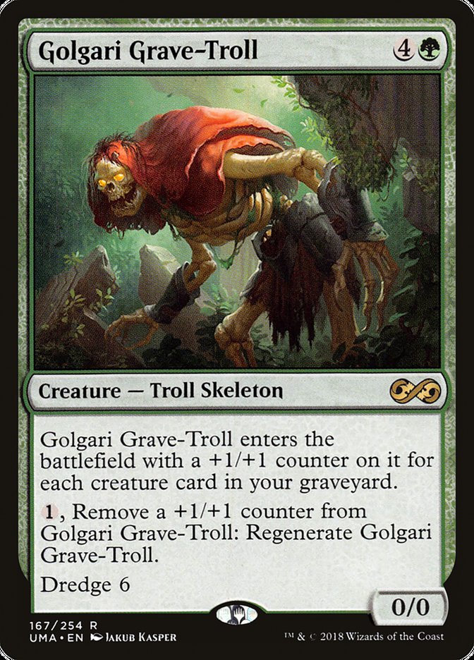 {R} Golgari Grave-Troll [Ultimate Masters][UMA 167]