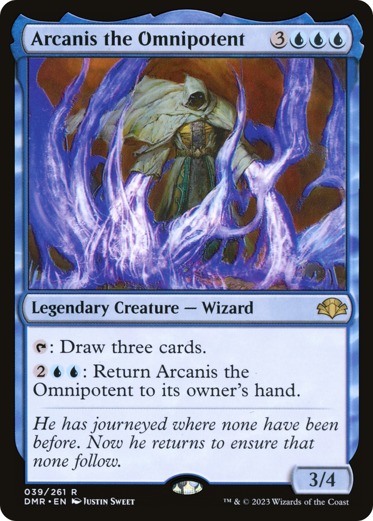 {R} Arcanis the Omnipotent [Dominaria Remastered][DMR 039]