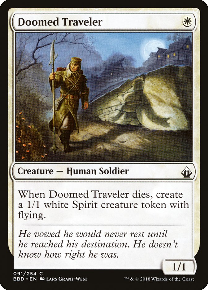 {C} Doomed Traveler [Battlebond][BBD 091]
