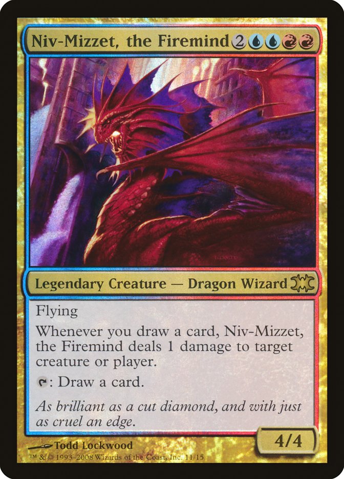 {R} Niv-Mizzet, the Firemind [From the Vault: Dragons][DRB 011]
