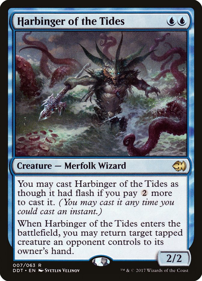{R} Harbinger of the Tides [Duel Decks: Merfolk vs. Goblins][DDT 007]