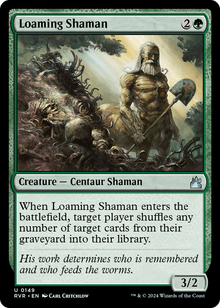 {C} Loaming Shaman [Ravnica Remastered][RVR 149]