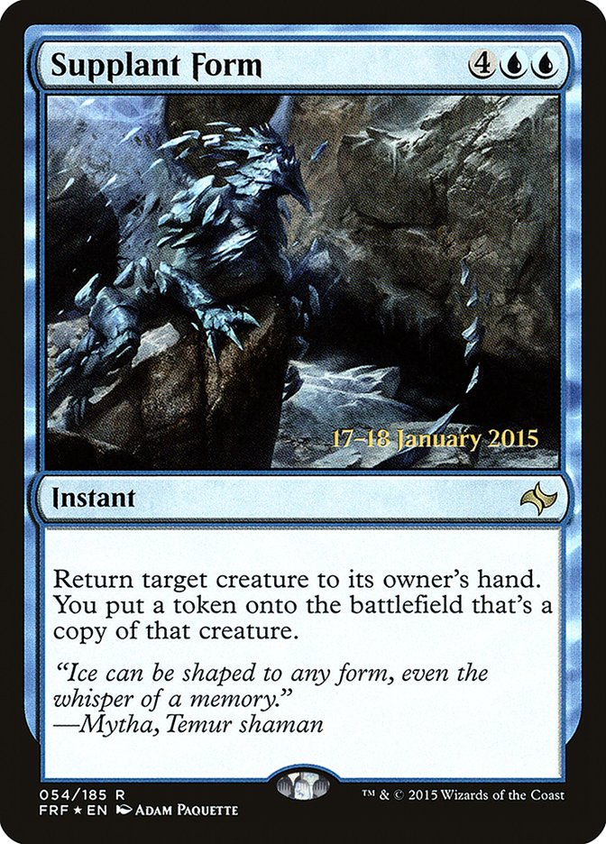 {R} Supplant Form [Fate Reforged Prerelease Promos][PR FRF 054]