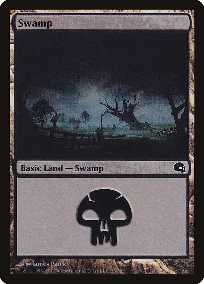 {B}[PD3 028] Swamp (28) [Premium Deck Series: Graveborn]