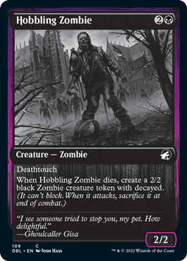 {@C} Hobbling Zombie [Innistrad: Double Feature][DBL 106]