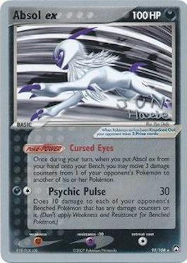 <PWC> Absol ex (92/108) (Flyvees - Jun Hasebe) [World Championships 2007]