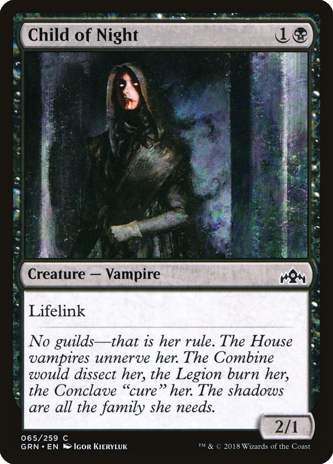 {C} Child of Night [Guilds of Ravnica][GRN 065]