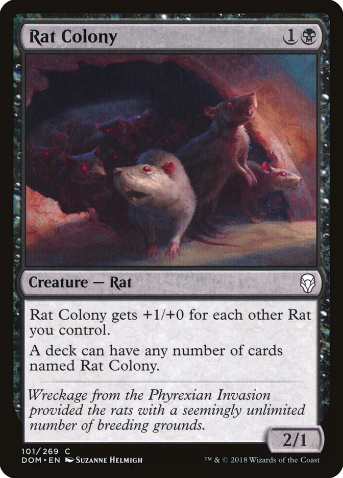 {C} Rat Colony [Dominaria][DOM 101]