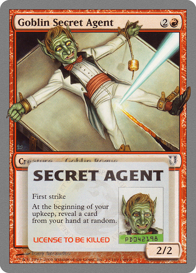 {C} Goblin Secret Agent [Unhinged][UNH 079]
