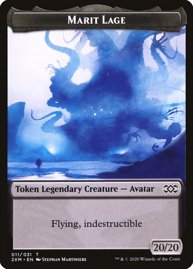 {T} Elephant // Marit Lage Double-sided Token [Double Masters Tokens][T2XM 014]