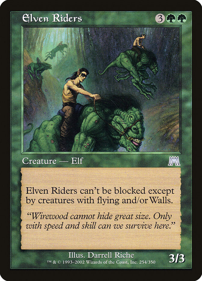 {C} Elven Riders [Onslaught][ONS 254]