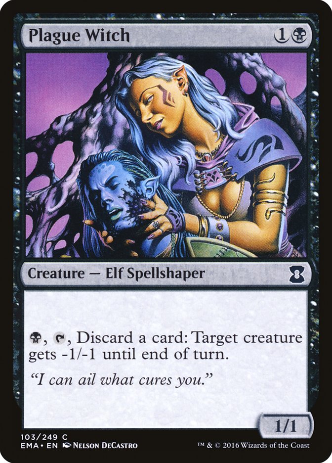 {C} Plague Witch [Eternal Masters][EMA 103]