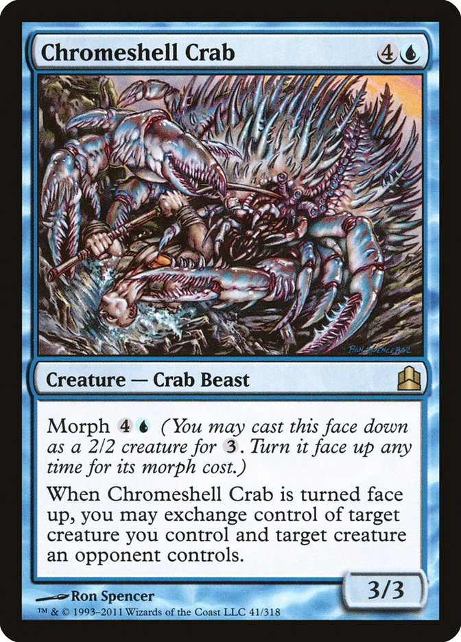 {R} Chromeshell Crab [Commander 2011][CMD 041]