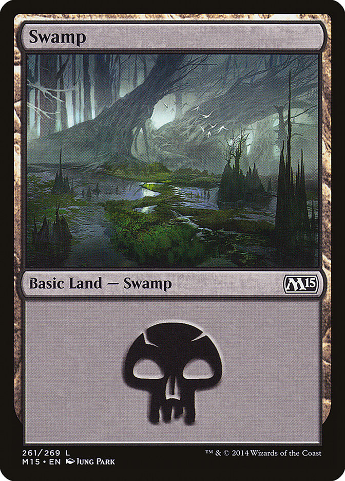 {B}[M15 261] Swamp (261) [Magic 2015]
