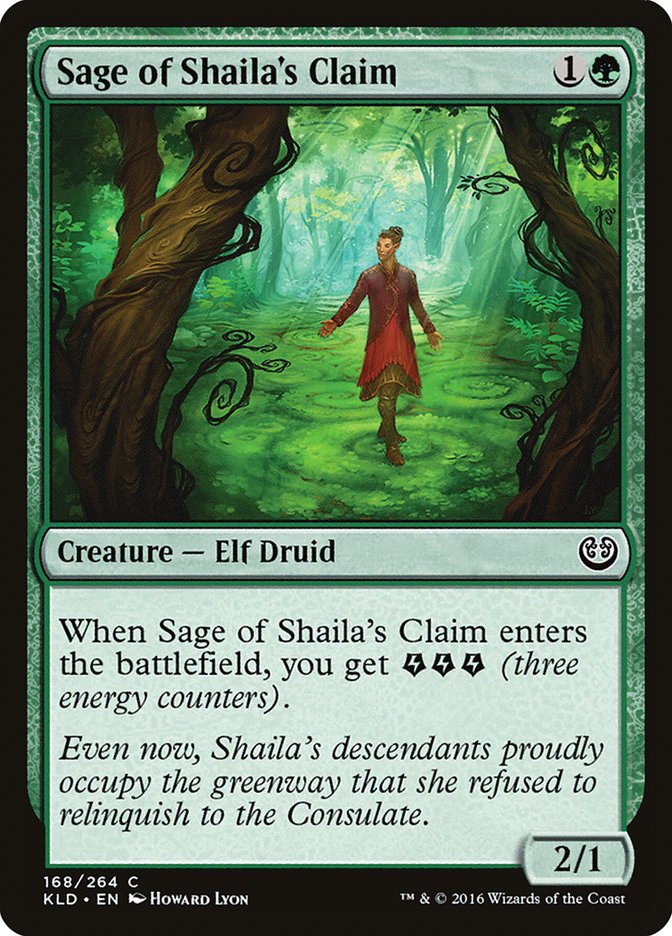 {C} Sage of Shaila's Claim [Kaladesh][KLD 168]