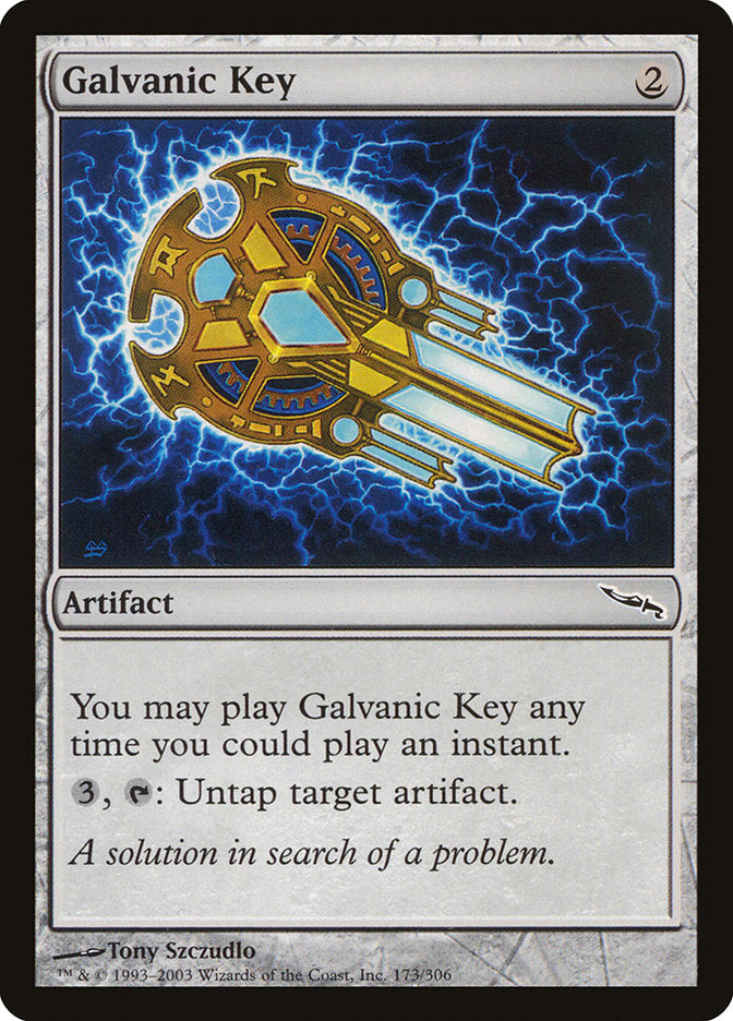 {C} Galvanic Key [Mirrodin][MRD 173]