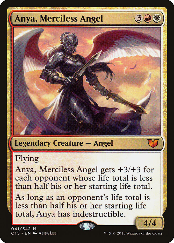 {R} Anya, Merciless Angel [Commander 2015][C15 041]
