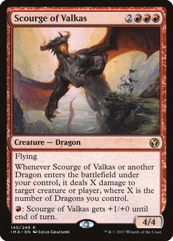 {R} Scourge of Valkas [Iconic Masters][IMA 145]