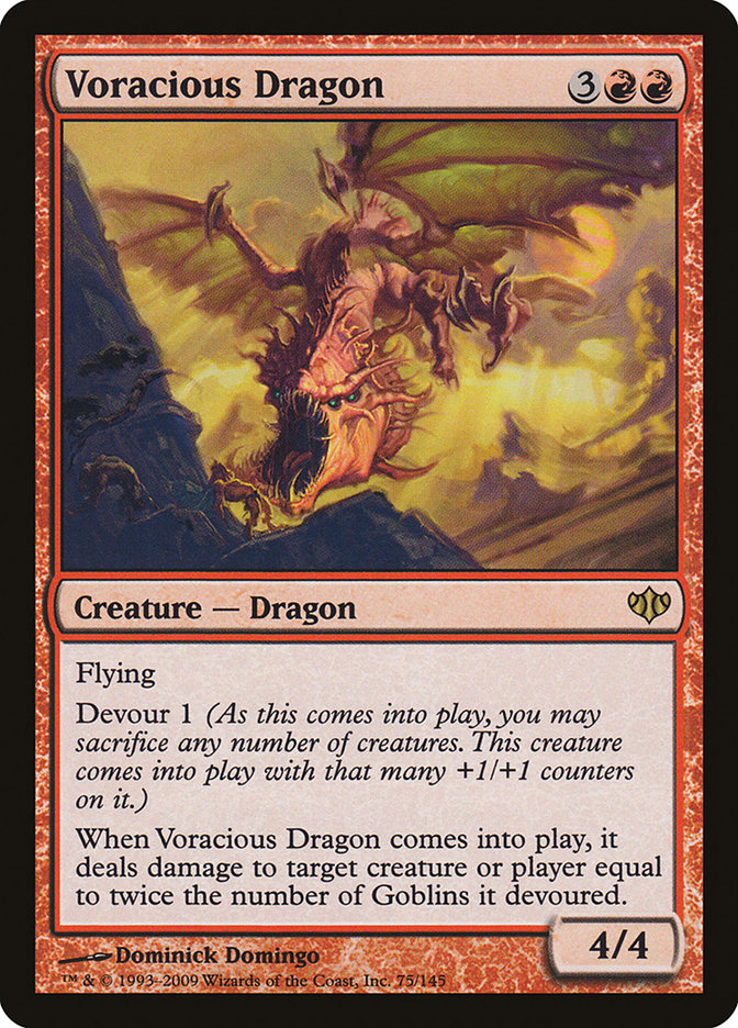 {R} Voracious Dragon [Conflux][CON 075]