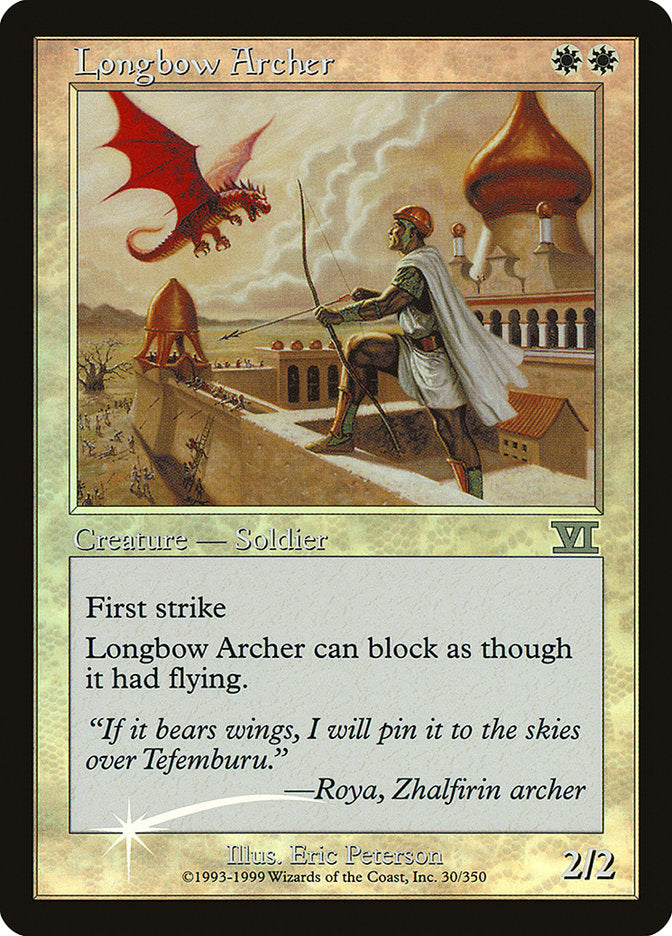 {R} Longbow Archer [Friday Night Magic 2000][PA F00 003]