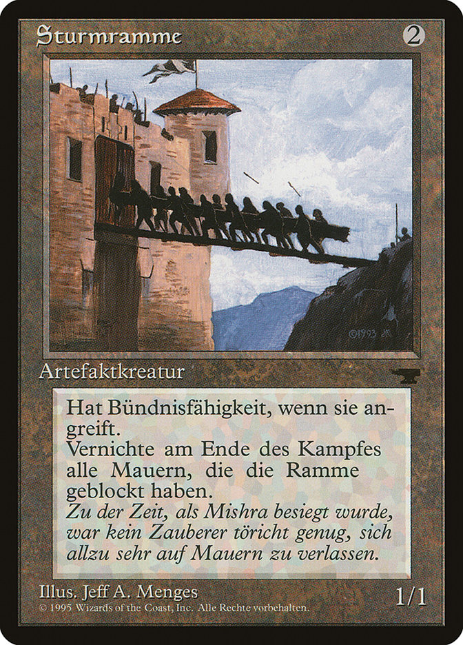 {C} Battering Ram (German) - "Sturmramme" [Renaissance][REN 107]