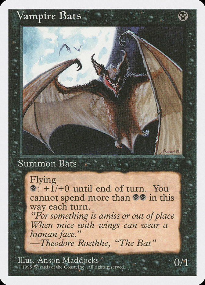 {C} Vampire Bats [Fourth Edition][4ED 167]