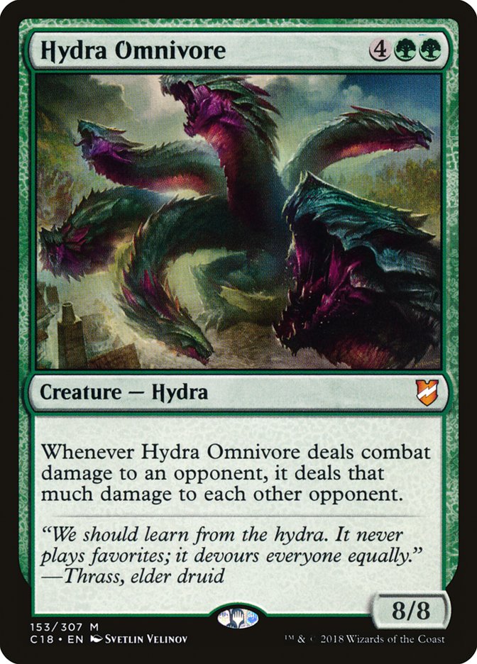 {R} Hydra Omnivore [Commander 2018][C18 153]