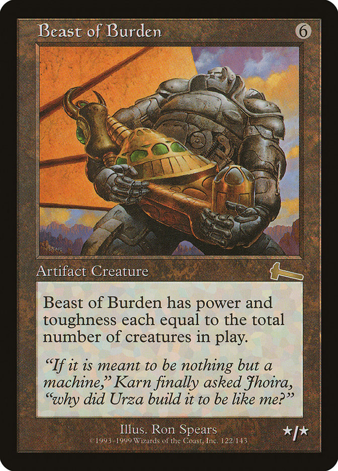 {R} Beast of Burden [Urza's Legacy][ULG 122]