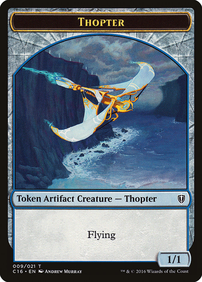 {T} Thopter Token [Commander 2016 Tokens][TC16 009]