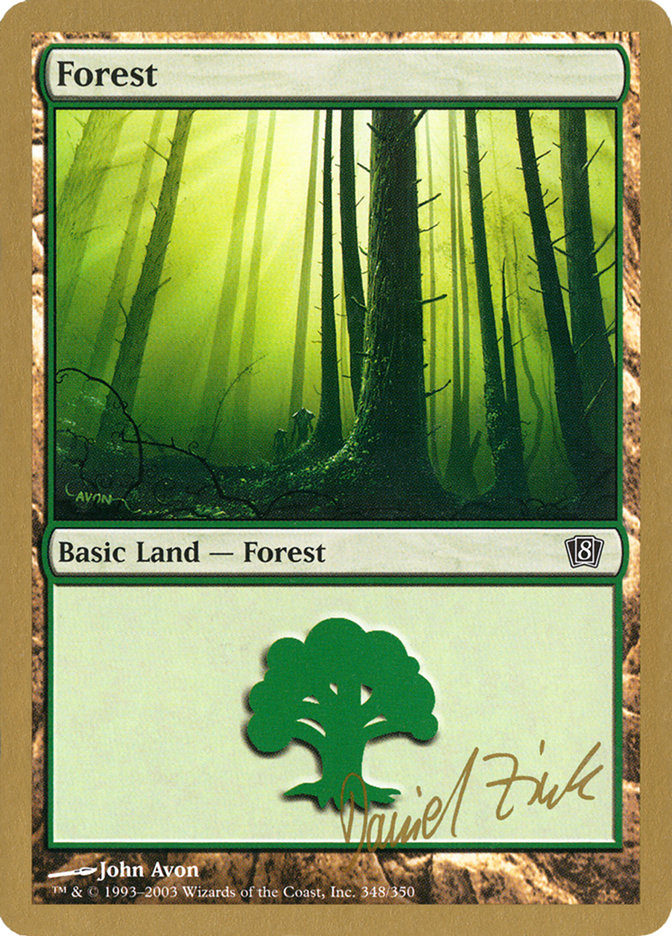 {B}[GB WC03 DZ348] Forest (dz348) (Daniel Zink) [World Championship Decks 2003]