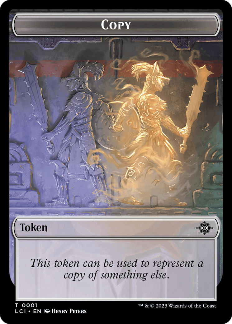 {T} Copy // Skeleton Pirate Double-Sided Token [The Lost Caverns of Ixalan Commander Tokens][TLCC 1//8]
