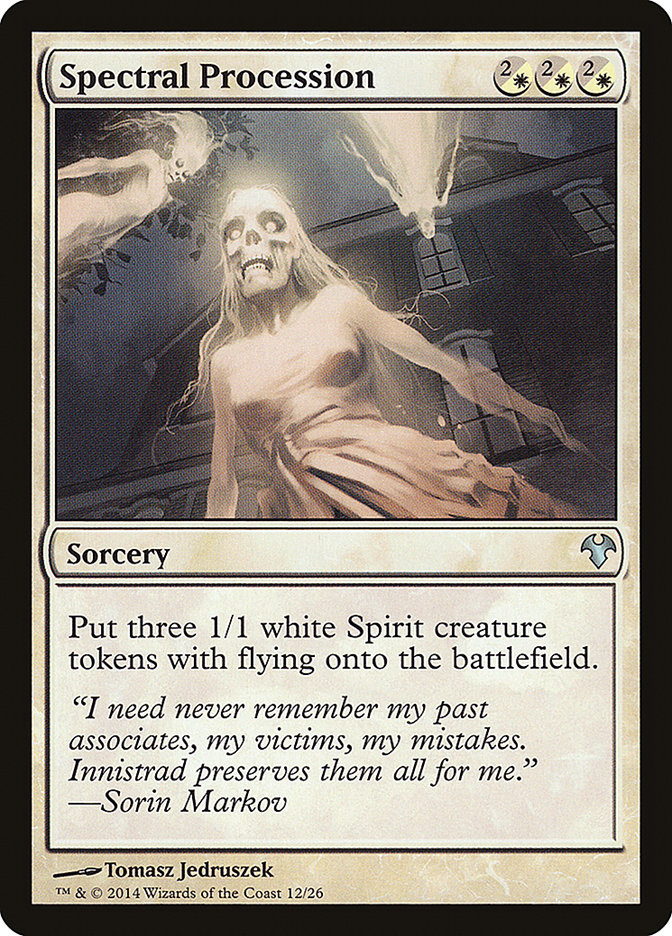 {C} Spectral Procession [Modern Event Deck 2014][MD1 012]