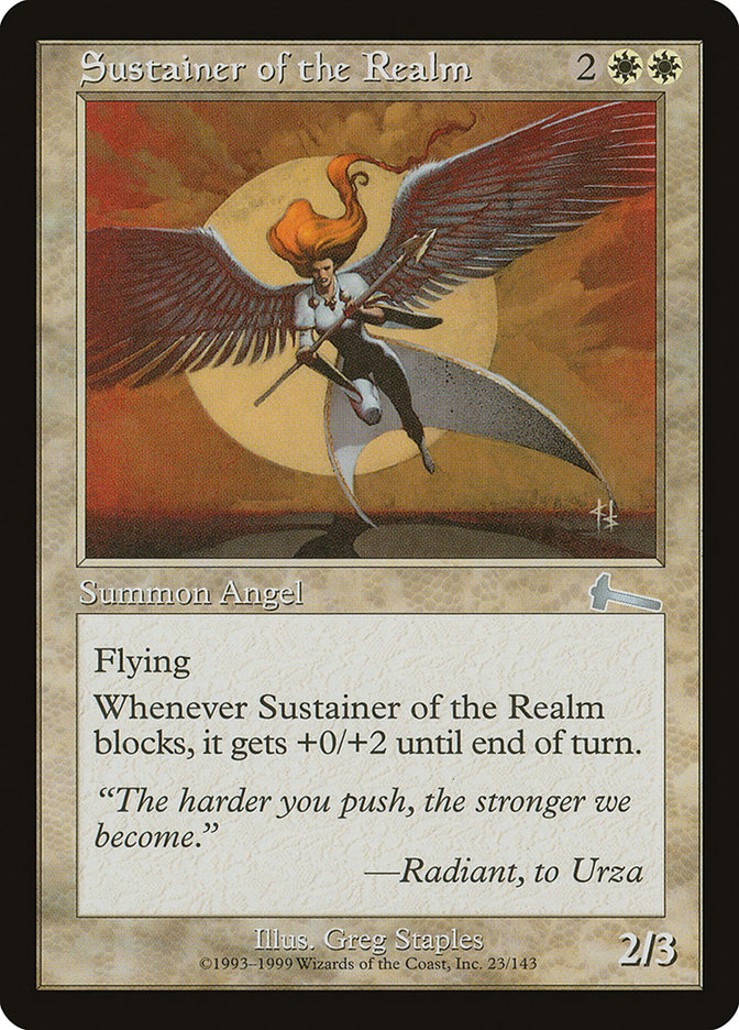 {C} Sustainer of the Realm [Urza's Legacy][ULG 023]