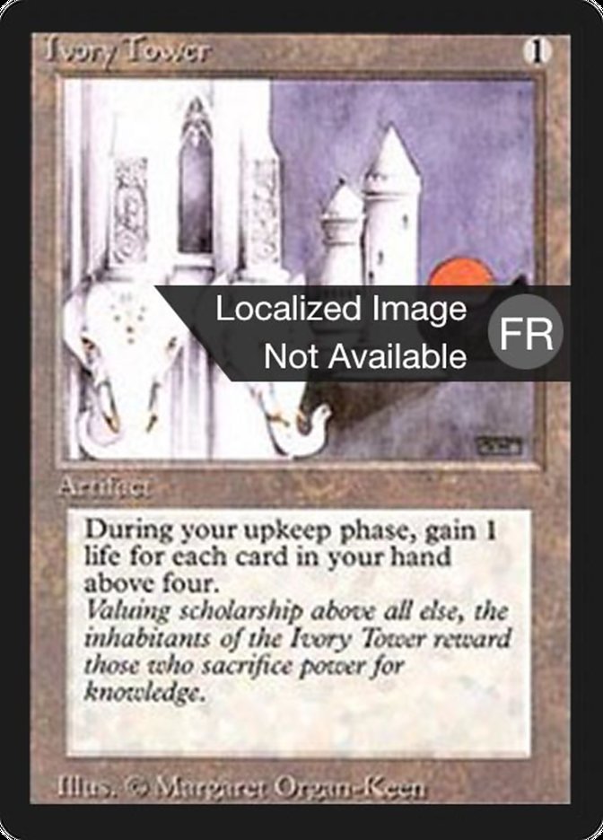 {F} Ivory Tower [Foreign Black Border][FBB 3ED 254]