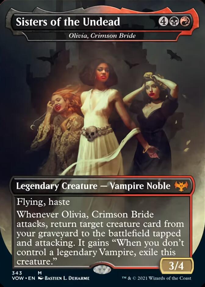 {@R} Olivia, Crimson Bride - Sisters of the Undead [Innistrad: Crimson Vow][VOW 343]