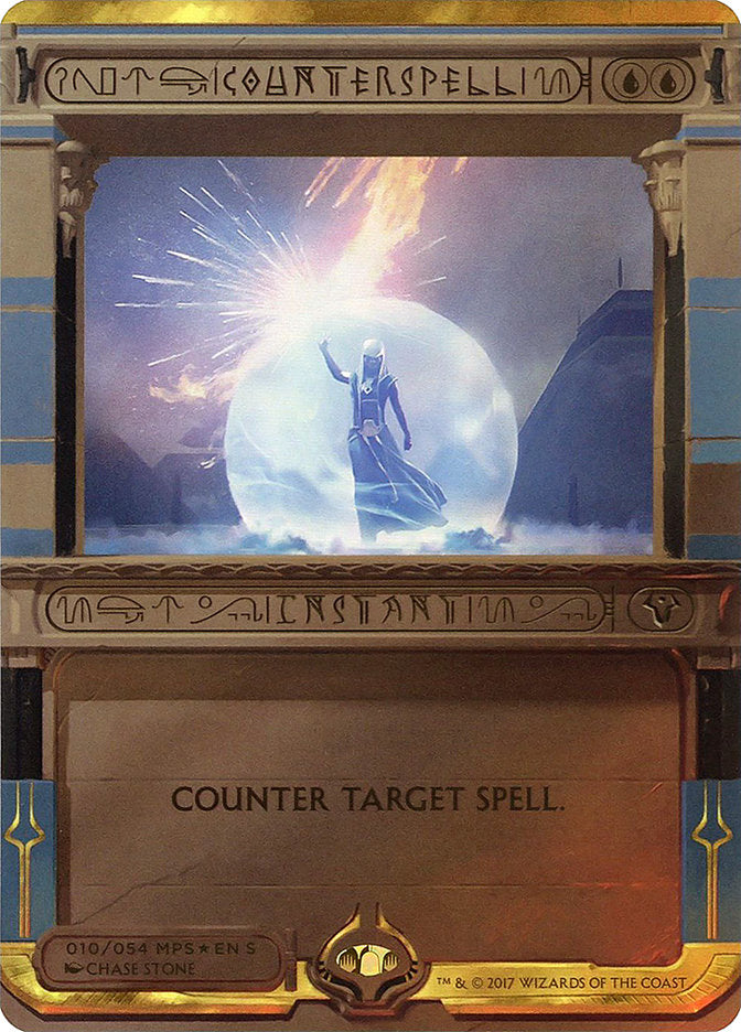 {R} Counterspell (Invocation) [Amonkhet Invocations][MP2 010]