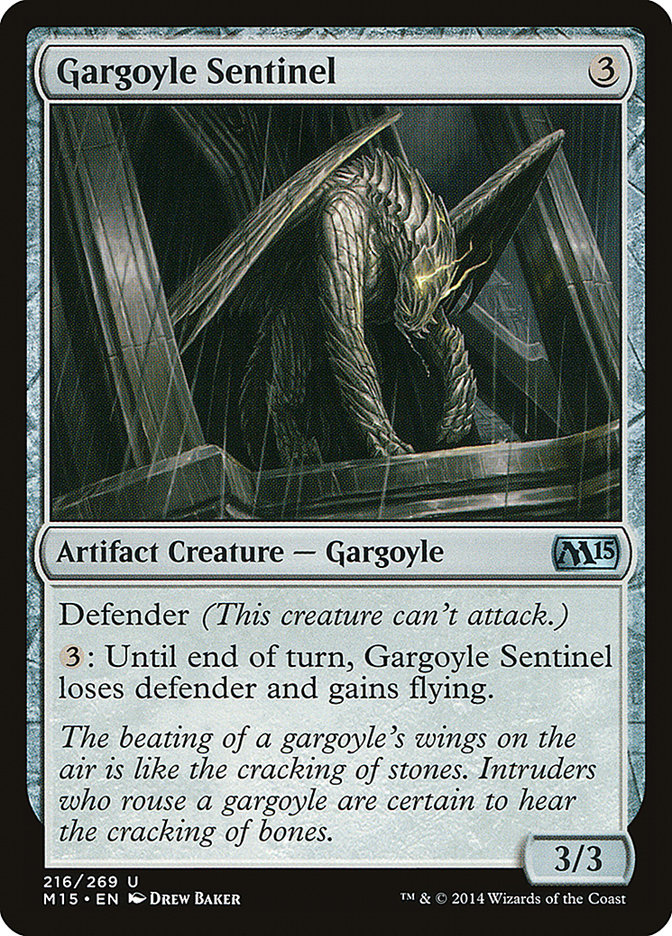 {C} Gargoyle Sentinel [Magic 2015][M15 216]